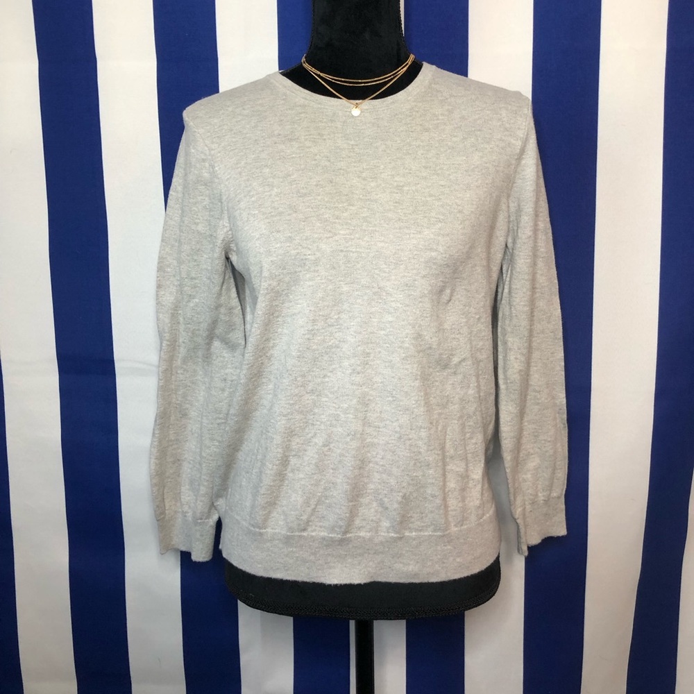 J. Crew grey sweater